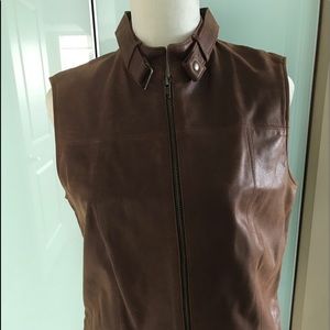 Michael Kors Leather Vest